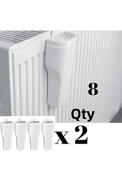 Myend 8 τεμάχια θερμαντήρα καλοριφέρ, υγραντήρας δωματίου θερμαντήρας νερού, καλοριφέρ Honeycomb Deco