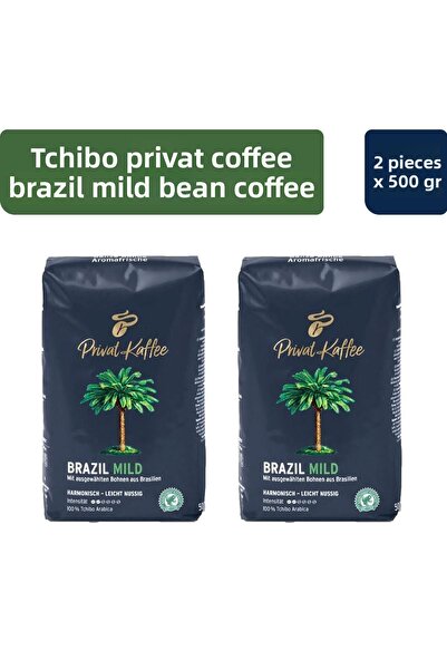 Tchibo Privat Brazil - 500g x 2 Mild Filter Coffee
