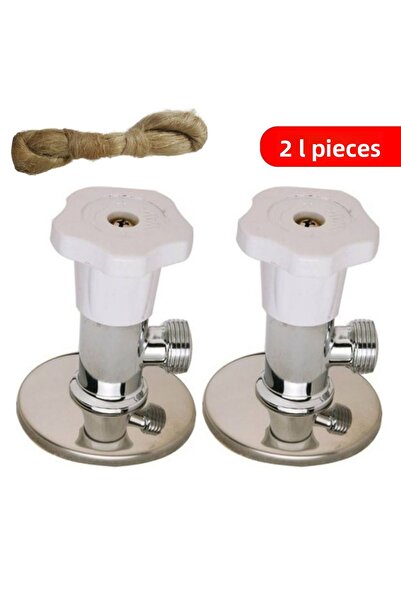 Aral 2 Pieces Sanded Spacer Tap - Compatible with All Toilet and Hoses with P...