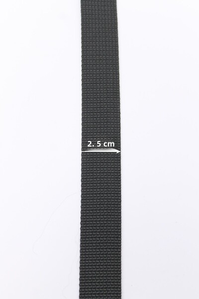 ERDAL DERİ عمود منسوج ضيق 2.5 سم 100 Mt-2514