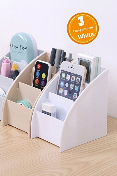 WAPPA مجموعة منظم فردي بيضاء متعددة الأغراض، صندوق خياطة مجوهرات ومكياج لسطح ...