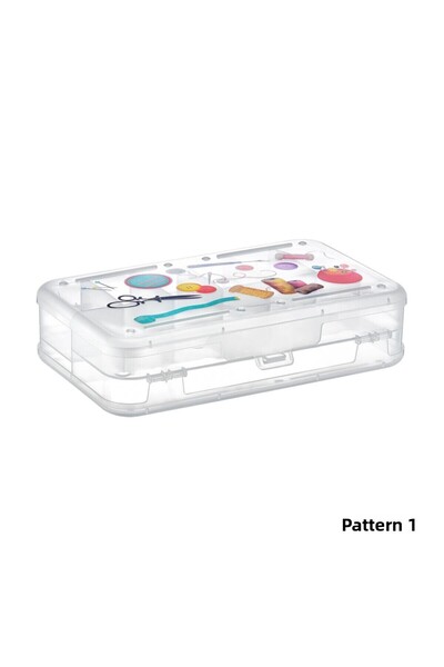Emofom Multi-Purpose Hobby Box Storage Container & Sewing Box & Organizer & Organizer
