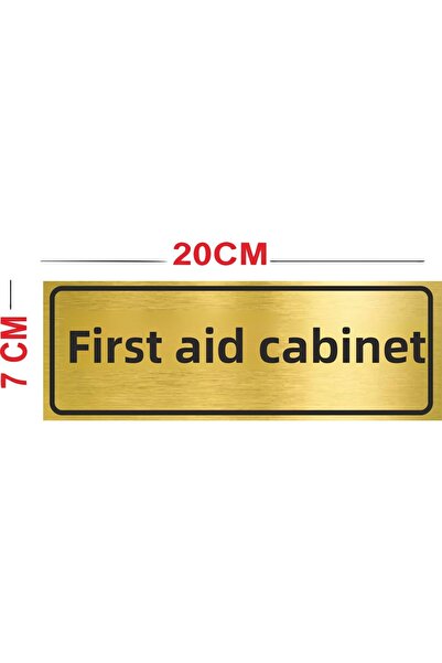 sıradışıhediyem علامة تحذير معدنية لكابينة الإسعافات الأولية المعدنية علامة ت...