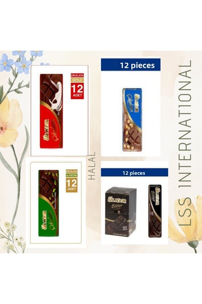 lss international 48 قطعة شوكولاتة باتون