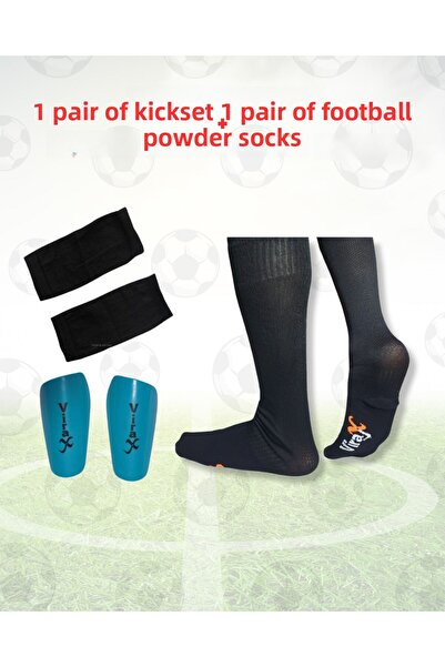 virajx Σετ προπόνησης ποδοσφαίρου με μακριά κάλτσες (σορτς) και προστατευτικά...