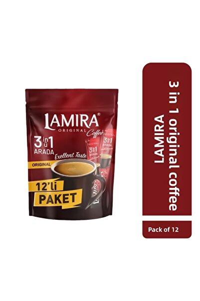 LAMİRA Lamira Original Coffee 3 in 1 18g * 12 Pieces