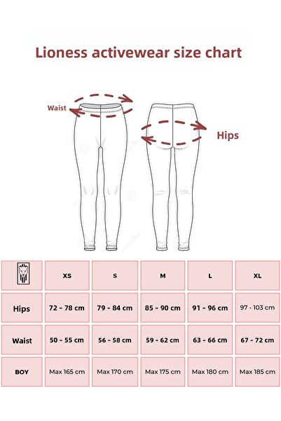 Lioness Activewear Gray High Waist Women's Sports Tights with Back Pocket