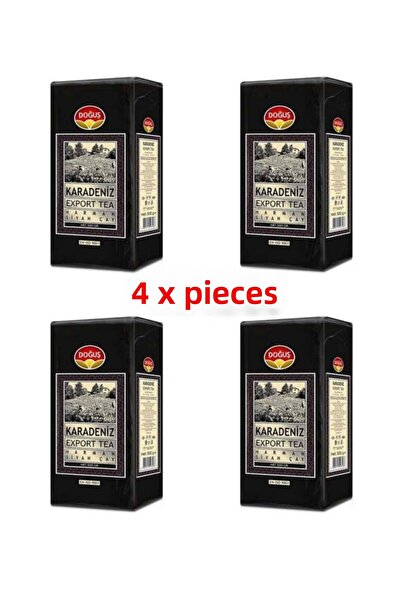 Doğuş Karadeniz Export Organic Bulk Black Tea 500 4 Pcs