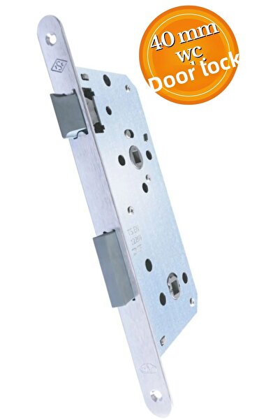 HOBİDABİ Nickel Oval Daf Silent Wc Bathroom Door - 526.40