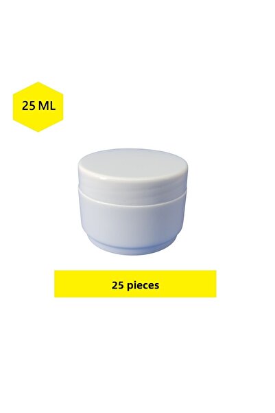 demethome 25 ml Mini cutie goală pentru pomadă-crem-cosmetice 25 cc Borcan de cremă din plastic 1-250 buc Opcțional