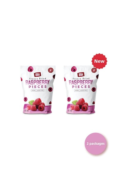 EverEat Raspberry Dried Fruit Chips 20 g X 2 Pieces Freeze Dried Fruit