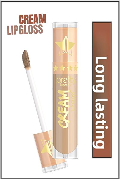 Pretty Beauty ملمع الشفاه الكريمي وأحمر الشفاه السائل طويل الأمد