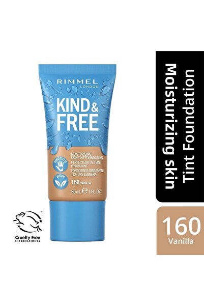 RIMMEL LONDON كريم أساس فوندوتن كايند فري فانيليا رقم 160