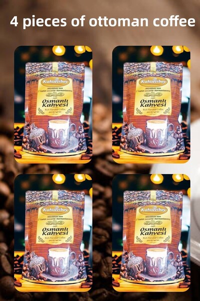 Generic Brand قهوة القهوة العثمانية 200 جرام 4 × 200 جرام