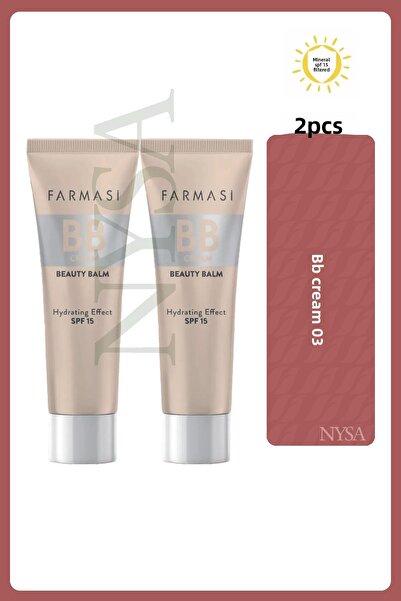 Farmasi Bb Cream 03 Foundation - 2 Pieces