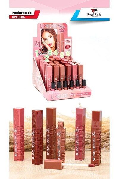 Royal paris 5. Color Matte Lip Gloss