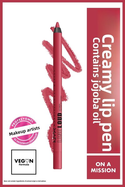 NYX Professional Makeup Line Loud Lip Liner - 12 On A Mission