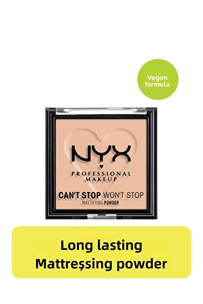 NYX Professional Makeup Can't Stop Won't Stop Mattifying Powder - Light Medium