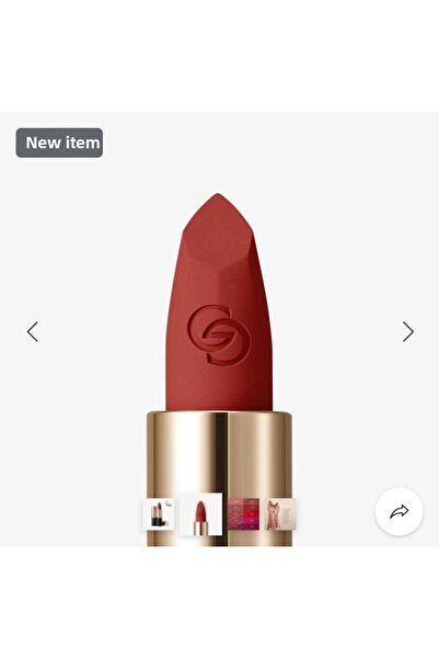 Oriflame أحمر الشفاه Giordani Gold Iconic Matte SPF 15 سلسلة جديدة 42667