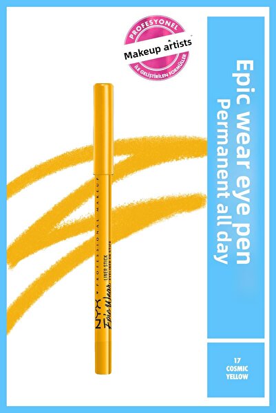 NYX Professional Makeup قلم تحديد العيون Epic Wear Liner Sticks - أصفر كوني -...