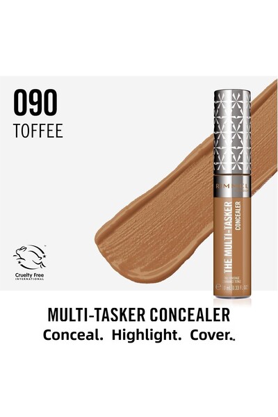 Rimmel Multi-Tasker Concealer - 90 - Toffee, 10ml