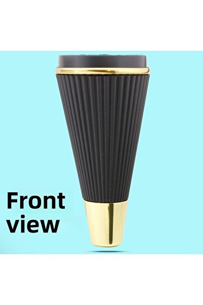 Badem10 Fier Mobilier de lux Canapea Unitate TV Scaun Scaun Picior 15 Cm Picioare Aur Negru