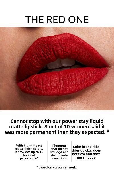 AVON The Red One - Liquid Lipstick, Codeable According to Goodness