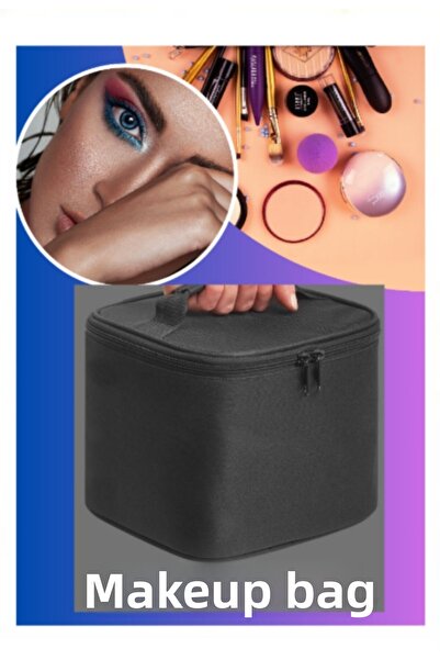 Ankaflex Highconcept Single Compartment Cold-Keeping Makeup Bag Travel Makeup Organizer 20*20*20 Cm