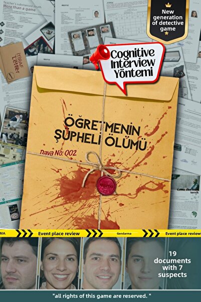 4koma لعبة المباحث، قضية المعلم، حل القتل والعثور على القاتل، لعبة المباحث، م...