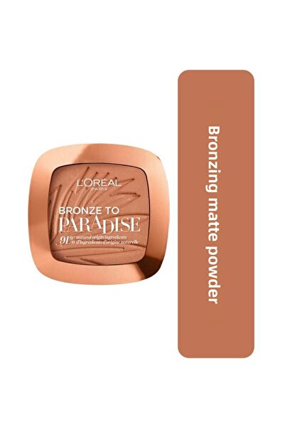 L'Oreal Paris L'Oreal Paris Bronze to Paradise Matte Bronzing Powder 02 Baby ...