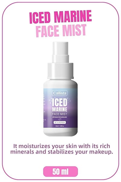 Callista بخاخ مرطب ومثبت للمكياج من Iced Marine Face Mist