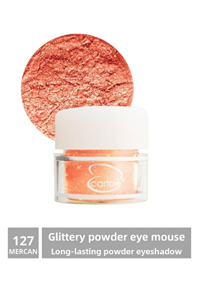 CARLA Long Lasting Glitter Orange Powder Eyeshadow 2.5 g No:127