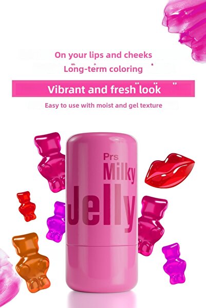PROCSIN Pink Milky Jelly - Natural Look Lip and Cheek Coloring Blush 5 GR
