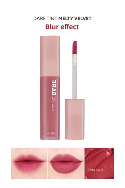 Missha لون مخملي طويل الأمد غير قابل للتلطخ مع أطراف مخملية (روسي لوفي)