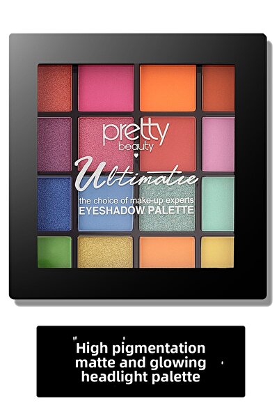 Pretty Beauty Ultimate 16-piece Eyeshadow Set