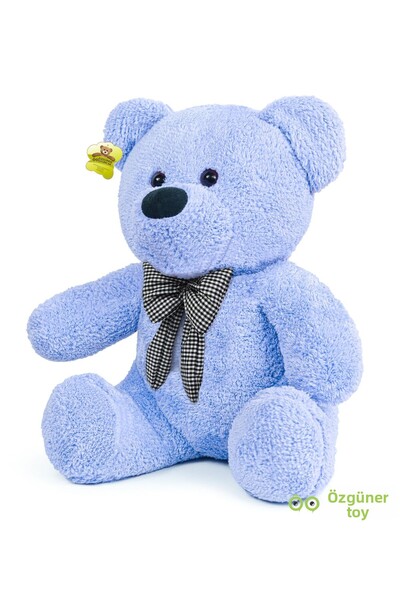 Özgüner Oyuncak دمية دب قطيفة ناعمة ولطيفة مع ربطة عنق هدية