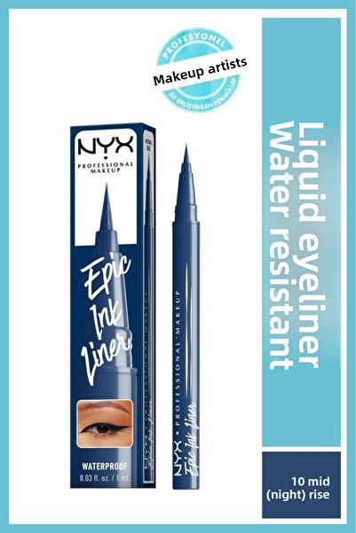 NYX Professional Makeup Epic Ink Liner Eyeliner - Midnight Rise