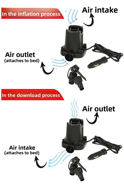 hak-iş oyuncak مضخة سرير قابلة للنفخ لحمام السباحة مع ملحقات ولاعة السجائر