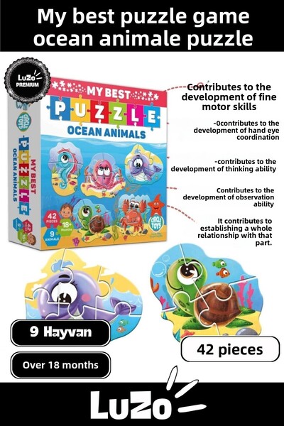 LuZo الدروس التعليمية من السلسلة المتميزة لتطوير الذكاء، أفضل لعبة ألغاز لحيو...