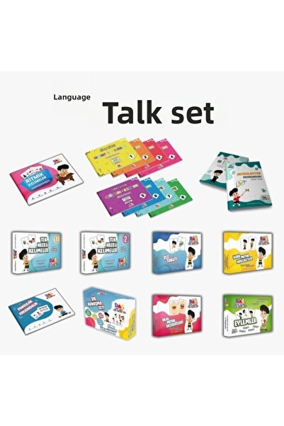 Dağ Yayıncılık مجموعة محادثة اللغة 18 قطعة