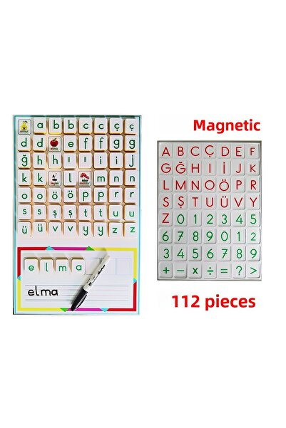 Green Class Okutmatik Magnetic Reading Writing Alphabet Set