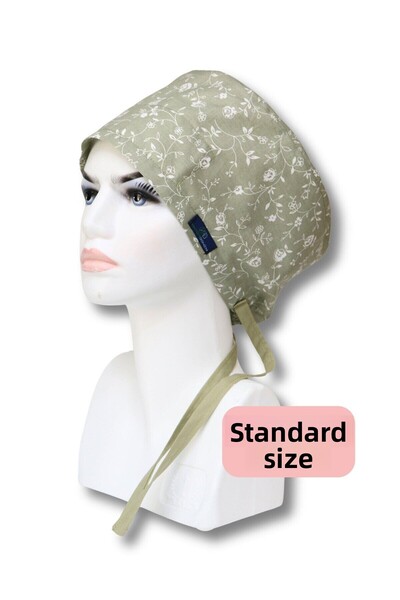 doktorbonem Форма за зелени рози - хирургическа шапка, болнична шапка за лека...