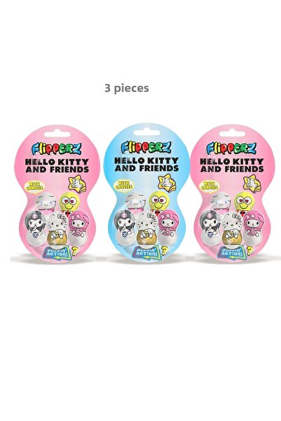 Hello Kitty & فريندز فليبرز (10 جرام) 3 قطع