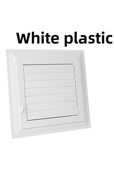 Process 40x40 Plastic Alb Baie WC Ventilare Grilă Jaluzele
