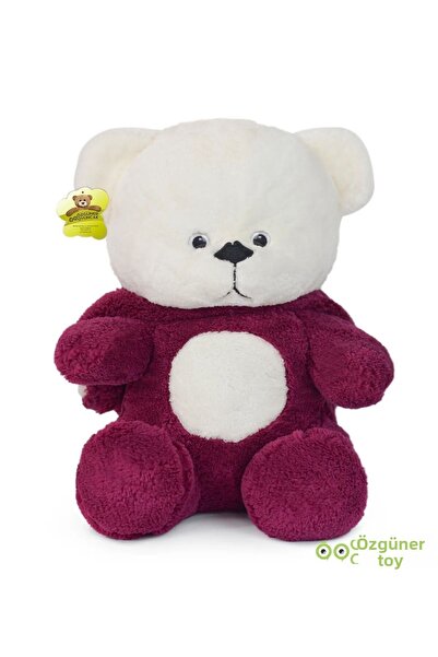 Özgüner Oyuncak "70 cm Hooded Sleepy Plush Teddy Bear - Your Soft and Cute Companion"
