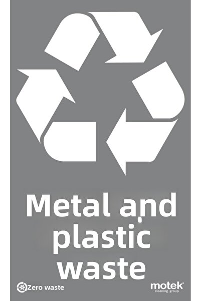 Motek Ανακυκλωτήρας Μεταλλικών Πλαστικών Οικιακών Απορριμμάτων 80Lt-MPE416