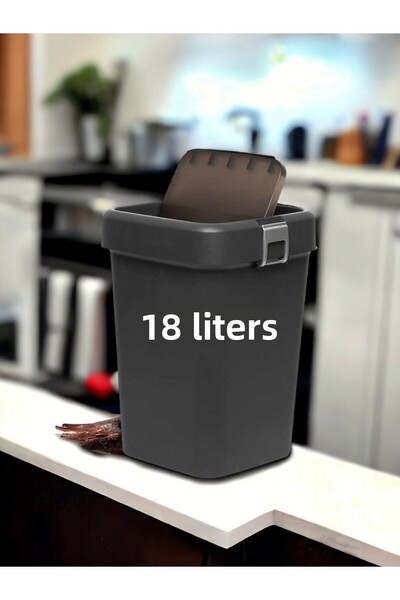 Technow Motek Cob-411S 18 Liter Trash Can + Cleaning Kit