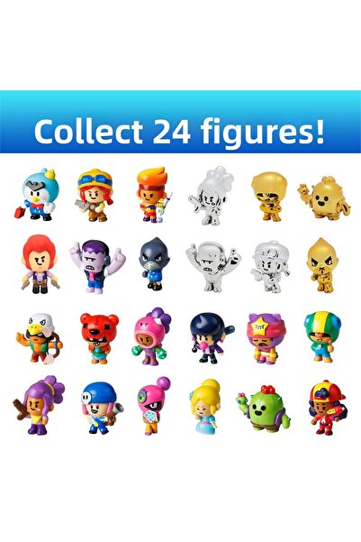 BRAWL STARS Pmi Brawl Stars 8-Piece Deluxe Figure - Model 1