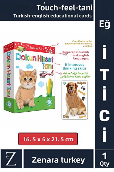 Zenara Children's Educational Visual Perception Language Development Fun Touc...
