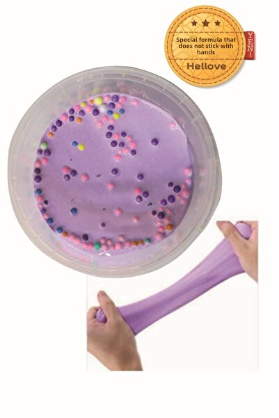 AVMmarketim عجينة لعب سلايم متلألئة غير قابلة للالتصاق، قطعة واحدة